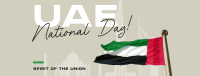 UAE National Flag Facebook Cover Design