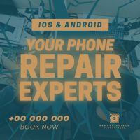 Phone Repair Experts Instagram post Image Preview