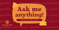 Interactive Question and Answer Facebook ad Image Preview