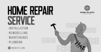 Home Repair Man Service Offer Facebook ad Image Preview