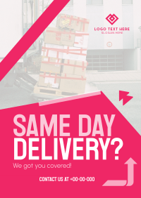 Reliable Delivery Courier Flyer Image Preview