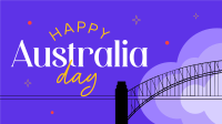 Australia Harbour Bridge Animation Design