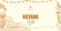 Havana Nights Facebook Ad Image Preview