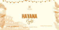 Havana Nights Facebook ad Image Preview