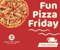 Fun Pizza Friday Facebook Post Image Preview