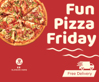 Fun Pizza Friday Facebook Post Image Preview