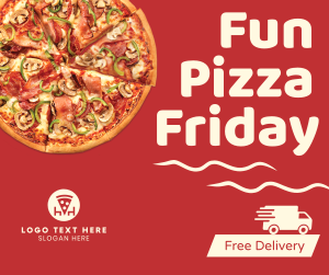 Fun Pizza Friday Facebook post Image Preview