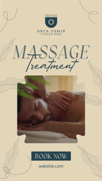 Body Massage Service Facebook story Image Preview