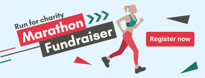 Marathon for Charity Facebook cover Image Preview