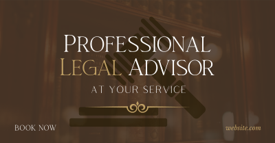 Legal Advisor At Your Service Facebook ad Image Preview