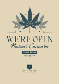 Healthy Cannabis Poster Image Preview