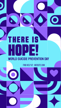 Hope Suicide Prevention Facebook story Image Preview