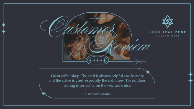 Testimonials Coffee Review Facebook event cover Image Preview