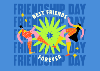 Bestfriend forever Postcard Image Preview