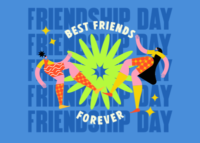 Bestfriend forever Postcard Image Preview