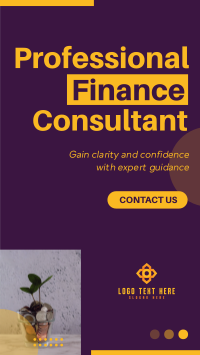 Modern Professional Finance Consultant Agency TikTok video Image Preview