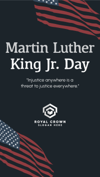 Martin Luther King Day YouTube Short Image Preview