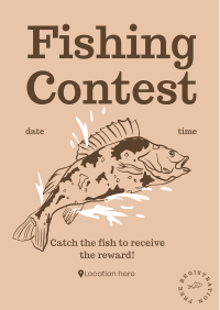 The Fishing Contest Flyer Image Preview