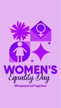 Happy Women's Equality TikTok video Image Preview