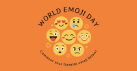 Fun Emoji Day Facebook Ad Design