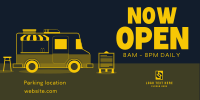 Food Truck Opening Twitter post Image Preview