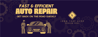 Professional Mechanic Service Facebook Cover Preview