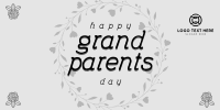 Grandparents Day Greetings Twitter Post Design