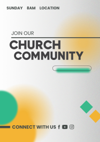 Church Community Poster Design