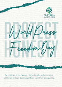 World Press Freedom Flyer Image Preview