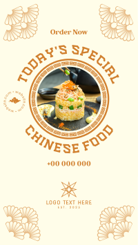 Lunar Food Special Facebook Story Design