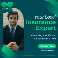 Insurance Expert Protect Policy Instagram Post Preview