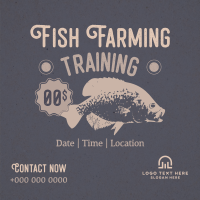Fish Farming Training Instagram post Image Preview