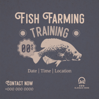 Fish Farming Training Instagram post Image Preview