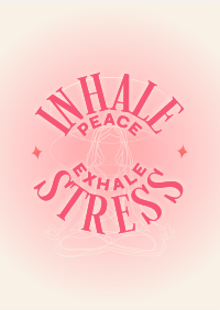 Stress Relieve Meditation Flyer Preview