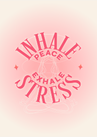 Stress Relieve Meditation Flyer Image Preview