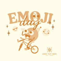 Happy Emoji Linkedin Post Design