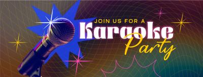 Karaoke Party Facebook cover Image Preview