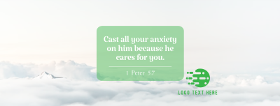 Inspirational Bible Verse Facebook cover Image Preview