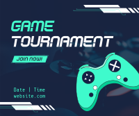 Game Tournament Facebook Post Design