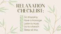 Nature Relaxation List Animation Preview