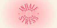 Stress Relieve Meditation Twitter post Image Preview