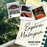 Explore Malaysia Instagram Post Design