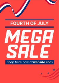 4th of July Sale Flyer Image Preview