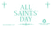 Solemn Saints' Day Facebook event cover Image Preview