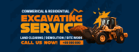 Professional Excavation Service  Facebook cover Image Preview