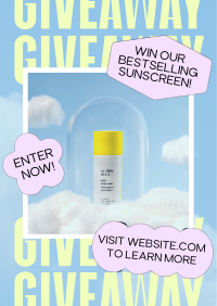 Giveaway Beauty Product Poster Image Preview