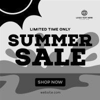 Summer Sale Splash Instagram post Image Preview
