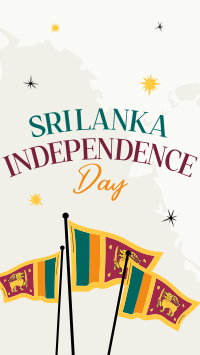 Freedom for Sri Lanka Instagram Story Design