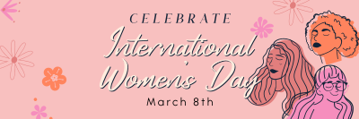 Celebrate Women's Day Twitter header (cover) Image Preview