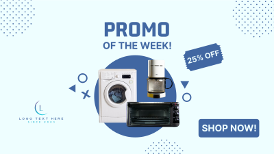 Home Appliances Promo  Facebook event cover Image Preview